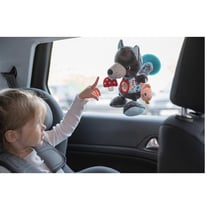 Peluche d'activités nomade Louis - Amusez votre bébé lors de vos voyages