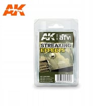 Set de 3 pots de 35 ml - Peinture pour maquette AK Interactive Streaking Effects - AK062
