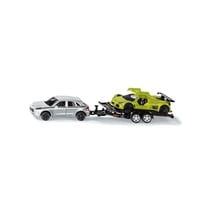 2544 Voiture et remorque 1:55 - Siku - Jaune
