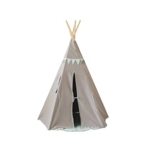 Tente Tipi avec guirlande - Vert Menthe