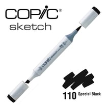 Copic - Marqueur à l'alcool Copic Sketch 110 Special Black
