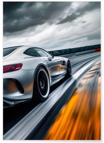 Affiche GT - Vitesse et performance | A3 : 29,7x42cm