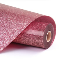 LOKLiK – Vinyle Thermocollant Pailleté – Rose – 30.5 x 90 cm