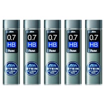Mine de rechange Pentel - AIN STEIN C277 - 0,7 mm - Dureté HB - Lot de 5