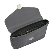 SACOCHE FERMOIR METAL - CUIR S1829 - 30x27x05 cm