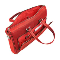 SACOCHE PAPILLON - CUIR Eaton - 41,5x30x9 cm