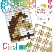 Kit créatif Pixel porte-clé 4x3cm Cheval
