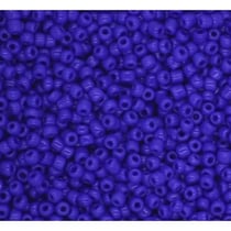 Sachet de 500g de perles de rocailles bleue roi - 30