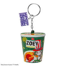 Porte-clés Squishy Zoey Hamburger - KPop Demon Hunters