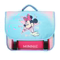 Cartable Scolaire Primaire 38cm Minnie Rose 2 Compartiments - Bagtrotter