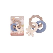 Anneau de dentition en silicone bleu - MGM