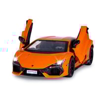 Lamborghini Revuelto miniature 1:32 orange avec piles