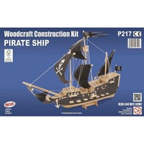 Quay - Maquette en bois Bateau pirate