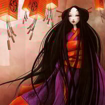 Puzzle 1000 pièces - Misstigri - Teint de Lune - Grafika