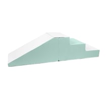 Lot de 2 grands blocs en mousse blanc Menthe - Velinda - Vert