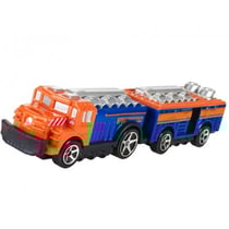 Train bleu et orange : cargo cruiser - hot wheels - rapid transit - mattel - v0137a