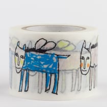 Masking tape - Pegasus - mina perhonen - 10 m x 35mm