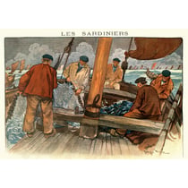 Puzzle 1000 Pièces Les sardiniers - Alipson