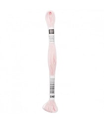 Fil à broder mouliné Uni - Rico Design 048 Rose