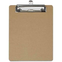 Porte-bloc - Bois - Pour document A5 - Pince métal - Maul