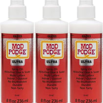 Vernis colle Mod Podge Multi Gloss - Papier, Tissu, Bois - CS27686 - Transparent - 236 ml