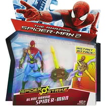 Figurine spiderman 2 fléches tranchantes - 10 cm - spider-man - spider strike - hasbro - a5704