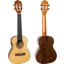 Flight Music Sophia Concert Electro Ukulele SoundWavePU - Ukulélé électro-acoustique - Épicéa - Naturel