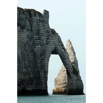 Tableau mural encadré arche Etretat 65x97 cm