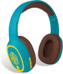 Steelplay - Casque Adventure Bluetooth sans Fil pour Switch/PC/Mobile, Stéréo, Batterie 300mAh (5h d'utilisation), Câble Jack 115cm et Charge USB 25cm