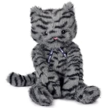 Peluche Grisouille Chat Méloé 37 cm - Maïlou Tradition