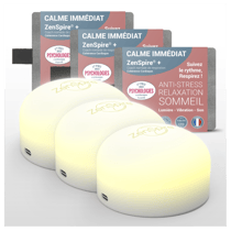 Pack X3 Appareils Anti-Stress Relaxation et Méditation pour Dormir - Sommeil et Bien-Etre - ZENSPIRE+