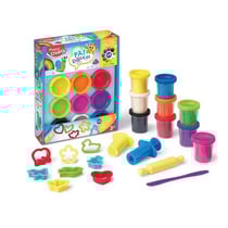 9 pots de pate à modeler avec accessoires