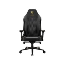 Fauteuil gamer Apollon classic gold, chaise gaming Noir Taille XL