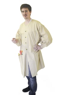 Blouse de peinture Corot Modèle Homme Beige