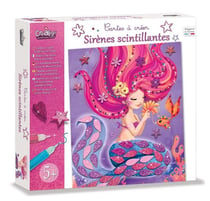Cartes a creer – Sirenes scintillantes - Crealign - Violet