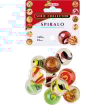 Billes - Jeu de récréation - 10 calots - Spiralo - Enfant