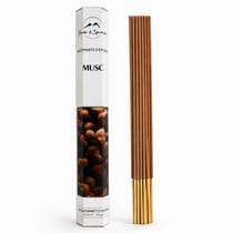 Boîte de 20 bâtonnets d'encens parfum musc