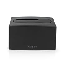Nedis Station d'Accueil de Disque Dur USB 3.2 Gen 1 pour SATA ou SSD 2.5'' / 3.5'' Noir