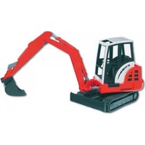 Mini pelleteuse exacavatrice schaeff - vehicule de chantier - BRUDER