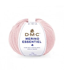 Pelote de laine Merino Essentiel 4 - DMC - Certifié Oeko-Tex 881 Rose