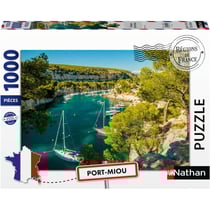 Puzzle Calanque de Port-Miou 1000 pcs - Nathan