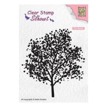 Tampon transparent scrapbooking Nellie's choice ARBRE 063