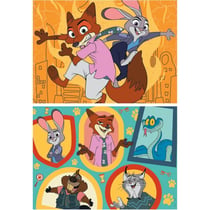 Puzzle 2D 2 x 48 pièces - Nouvelle mission à Zootropolis - Educa