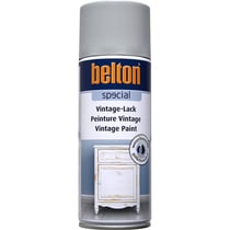 Spray de peinture - Gris argent - Effet vintage - Bois et métal - Belton