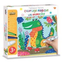 Coloriage magique – Animocolo - Crealign - Orange