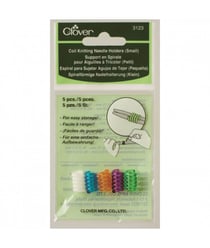 Petits supports en spirale pour aiguilles à tricoter - Clover Multicolore