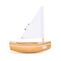 Bateau Le Bâchi bois naturel 17cm - Maison Tirot