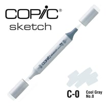 Copic - Marqueur à l'alcool Copic Sketch C0 Cool Gray No.0