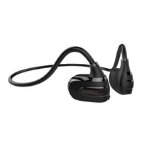 Muvit Écouteurs Sans Fil à Conduction Aérienne Bluetooth 5.2 AIRLIGHT Noir