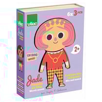 Jade a habiller puzzle en bois